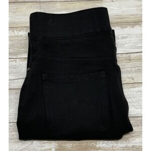 SPANX XS Black‎ Ponte Knit Leggings Pull On High Waist Comfort Stretch Pants